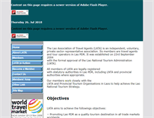 Tablet Screenshot of latalaos.com